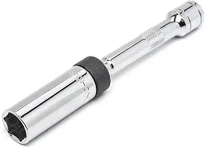 GEARWRENCH 3/8" Dr 6 Pt 5/8" x 6" Magnetic Swivel Spark Plug Socket | 80546