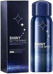 Body Glitter Spray, Perfect Hair and Body Shiny Music Festival Stage Makeup Rave Festival Clothes Glitter Spray. �