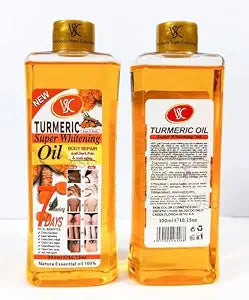 Turmeric Oil Super Whitening Face & Body Moisturizer Nourishing Anti-aging Correct Spots Wrinkle Skincare Essential oil 300ML/10.15 OZ
