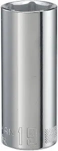 CRAFTSMAN Deep Socket, Metric, 3/8-Inch Drive, 19mm, 6-Point (CMMT44436)