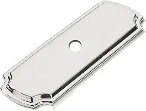 khtumeware 10 Pack Backplate for Cabinet Knobs Polished Nickel Cabinet Hardware Knob Backplate/Back Plate