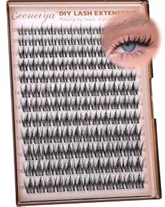 Geeneiya Manga Lash Clusters Wispy Lashes Clusters Anime Eyelash Clusters