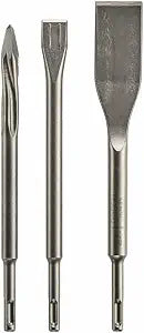 BOSCH HS143PK 3 pc. SDS-plus Bulldog Self-Sharpening Chisel Set