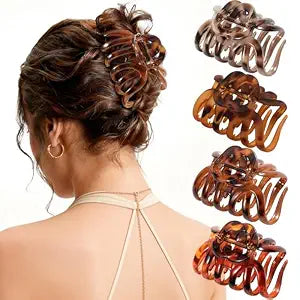 4PCS Octopus Hair Claw Clips for Thick Hair, 3.8" Large Claw Clip for Women