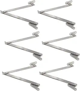 Folding Support Hinge Rotatable Furniture Lid Hinge Stay - 6pcs