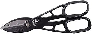 Klein Tools 89556 Metal Cutter, Tin Snips Cut Tin, Copper, Aluminum, Vinyl, Steel and Stainless Steel, 12-Inch