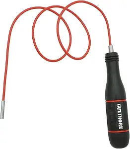 GUTIMORE Flexible Magnetic Pickup Tool, 4mm Magnet Pickup Long Flexible Magnet Snake Pickup, 28" Overall Length for Pickup Parts in Small Gaps