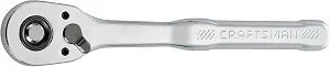 CRAFTSMAN Low Profile Ratchet, 3/8 Inch Drive, 90-Tooth (CMMT86722)