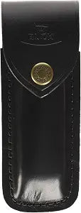 Buck Knives Sheath for 110 Folding Hunter Knife, Black Leather, 9" x 2-1/8"