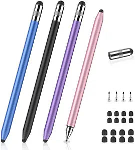 MEKO Stylus Pen for Touchscreen, 3-in-1 Universal iPad Stylus