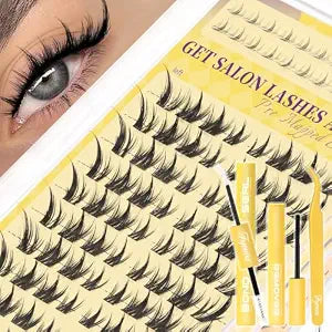 Lash Clusters Kit Manga Fox Eye Lash Clusters with Bottom Lashes
