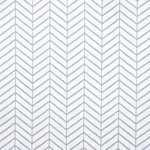 4-Piece Printed Sheet Set - Full/Twin| 17" Extra Deep | Cool, Crisp, Breathable Bed Sheets - Brushed for Softness (Chevron Grey, Twin XL)