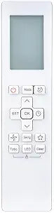 RG10B(G)/BGEF Replace AC Remote Compatible with Midea/Samsung/Cooper A/C