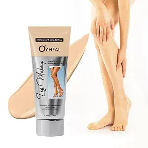 O���������CHEAL Waterproof Leg Makeup Cream, No Transfer Tattoo Cover Up&Scar Concealer, Long Lasting Body Foundation for Flawless Skin, Leg Varicose Vein Cover Up, Suitable