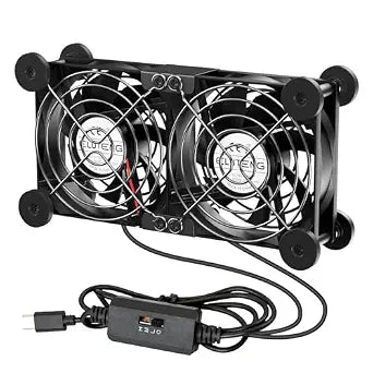 ELUTENG USB-C Fans 80mm Dual