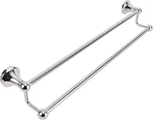 Double Towel Bars, Available in Two Mounting Lengths, 24" or 15.2"