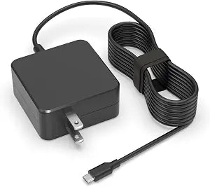 Charger Fit for Samsung Chromebook Laptop USB Type C - Compatible with Chromebook 4 4+ Plus XE310XBA XE350XBA XE513C24 XE520QAB XE521QAB W16-030N1A PA-1300-87