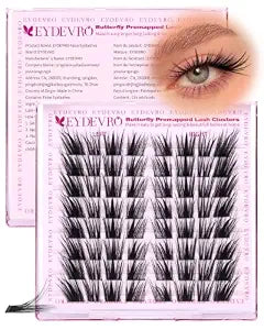 EYDEVRO Flare Lash Clusters Premapped Eyelash Clusters Doll Eye Lashes