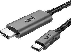 uni USB C to HDMI Cable 4K@60Hz, USB Type C to HDMI Cable for Home Office