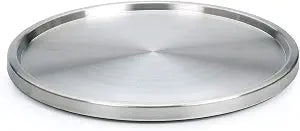 RSVP International Endurance TURN-1 Turntable Lazy Susan, Stainless Steel, 10.5" | Handy in Cabinet, Refrigerator or on Counters | Organize Spices, Canned Foods, Pots, Pans, Dinnerware, 10.5 Inch