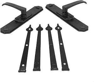Garage Door Hardware Magnetic Door Handle, Magnetic Garage Door Hinges Handles American Style ABS Decorative Gate Hardware Accessory