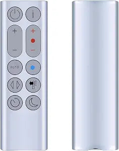 PZL New Replacement Remote Control for Dyson Pure Hot + Cool Fan/Heater HP04 HP05 HP06 HP07 HP09 - Silver, Without Magnetic Function, No Battery