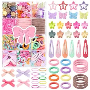 392 PCS Girls Hair Clip Set 12 Style Girls Hair Accessories Set