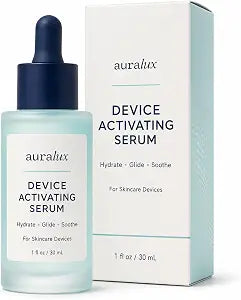 Red Light Therapy Activation Serum for Face and Neck - for Facial Wand, Red Light Therapy & Microcurrent Facial Device - Natural Formula - Blue Tansy, Hyaluronic Acid, Golden Chamomile, Aloe Vera