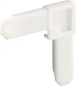Prime-Line MP7723 Screen Frame Corner, 3/8 In. x 3/4 In., White Plastic (100 Pack)