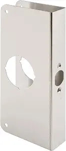 Prime-Line Door Reinforcement Plate, Stainless Steel, for 1-3/8 in. Doors