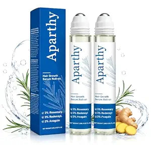 Aparthy Hair Growth Roll On, 2026 Upgrade Hair Growth Roll on Serum (2PC)