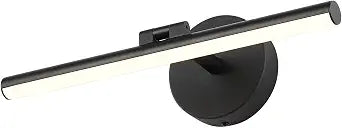 Hardwired Adjustable Lighting Matte Black Modern LED Picture Lights for Paintings 15.7'' Inch Long Swing Arm Metal Art Lights Warm White 3000K