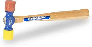 VAUGHAN Soft Face Hammer, 6 Oz, Small Hammer, Assembled in the USA