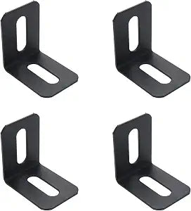 L Bracket 4 Pcs 90 Degree Corner Connector 1.97x1.97x1.5in