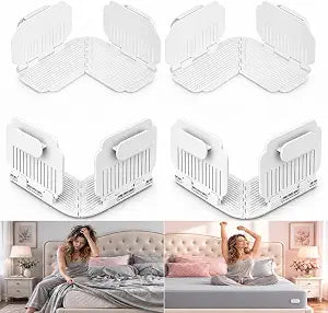 4 PCS Lock Bed Sheet Holders for Corners Keep Sheets Firm & Tight