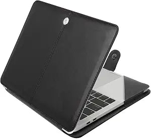 MOSISO PU Leather Sleeve Case Compatible with MacBook Air 13.6 inch