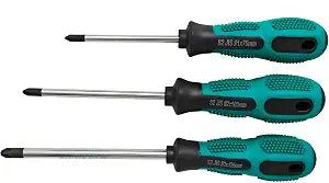 JIS Screwdriver Set (3Pcs #1#2#3) Magnetic Tips, S2 Alloy Steel, Meets JIS B4633 Standard, Designed for Japanese Motorcycles, Vehicle,Bicycles & Industrial Equipmen