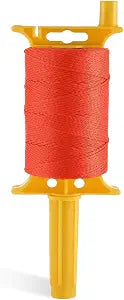 600 Ft Mason Line String with Handle,Reloadable Reel,#18 Braided Nylon Line