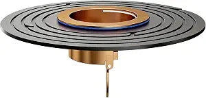Shower Drain Stopper, Universal Brass Shower Floor Drain Backflow Preventer, Odor Proof Sink Drain Stopper for Kitchen Bathroom