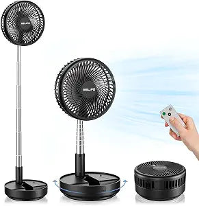 Belife X8 Portable Oscillating Camping Fan for Travel