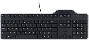 Dell KB813 Black USB English Keyboard with Smart Card Reader-3WPNC