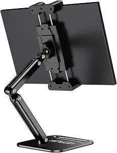 Urmust Dual Arm 15.6" Portable Monitor Stand with 360 Rotating Base B-M
