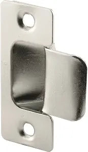 Prime-Line U 10278 Two Piece Adjustable Door Strike, Chrome Plated (Single Pack)