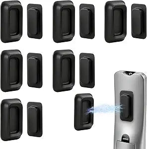 6-Pack Silicone Magnetic Remote Control Holder Wall Mount for TV/Fan/AC