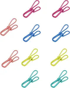 2in Chip Bag Clips 10 Pack Multipurpose Metal Clips