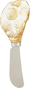 Mud Pie Shell Oyster Icon Spreader; 5 1/2"
