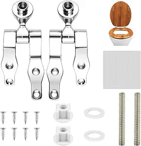 Toilet Seat Hinges, Zinc Alloy Toilet Seat Hinges Replacement Parts