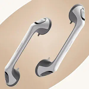 2 Pack Grab Bars for Shower, 16 Inch Shower Handles for Elderly