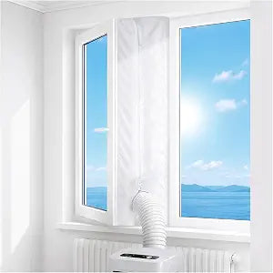 Gruntbear Portable Air Conditioner Window Seal Kit for Casement 400CM/157