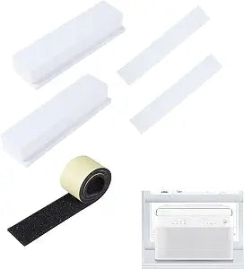 Foam Block for Midea U-Shaped Window Air Conditioner, 5 Packs Air Conditioner Installation Foam with Weather Seal Strip, Compatible with Midea and Danby U Shaped Air Conditioner